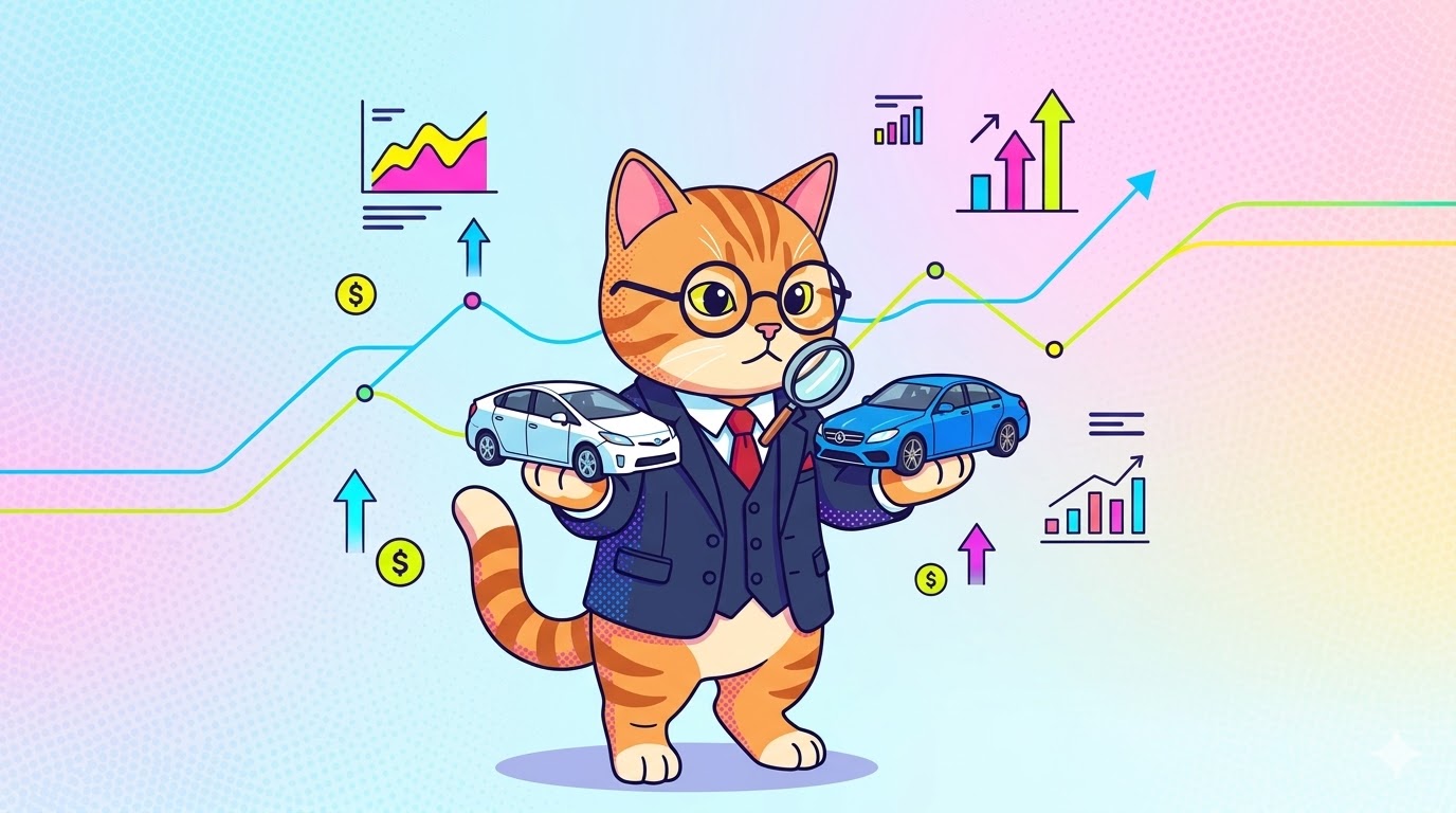 【無料】車の乗り換え損得シミュレーター|本当の維持費とリセールで比較