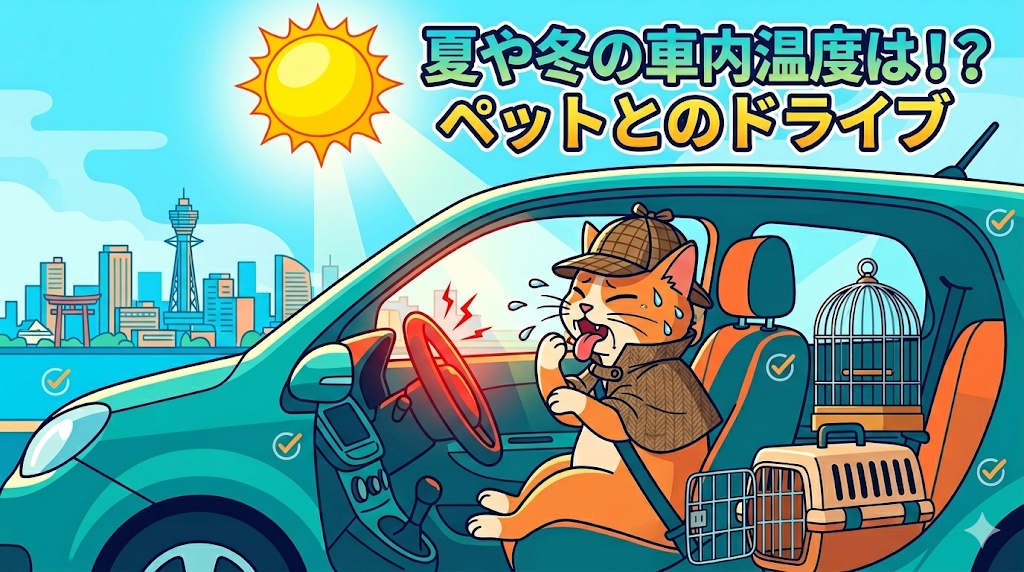 ペットと快適ドライブ！愛犬・愛猫に優しいおすすめ車種5選