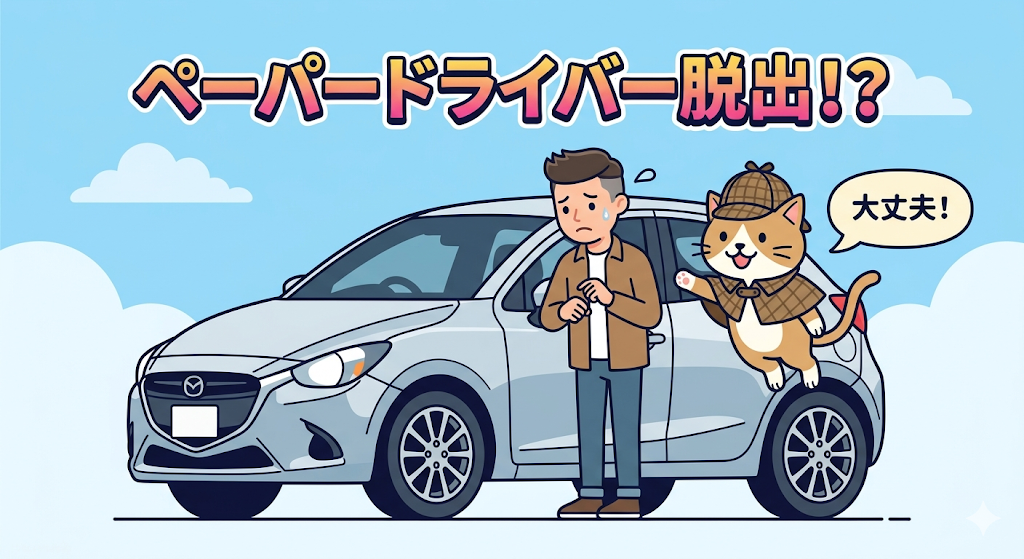 ペーパードライバー向け中古車の選び方と安全装備