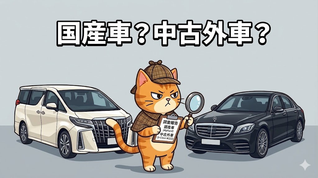 輸入車 維持費 比較で悩むアルファードとメルセデスの構図